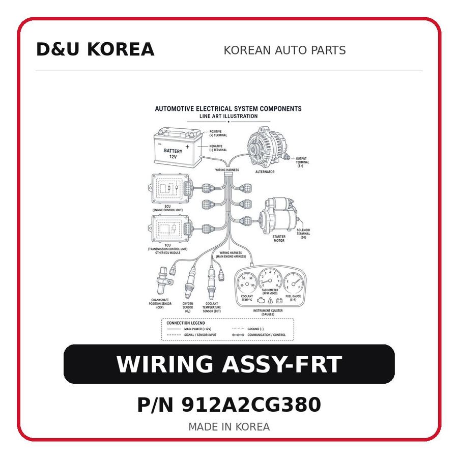 WIRING ASSY-FRT