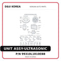 UNIT ASSY-ULTRASONIC