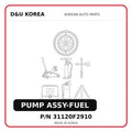 PUMP ASSY-FUEL