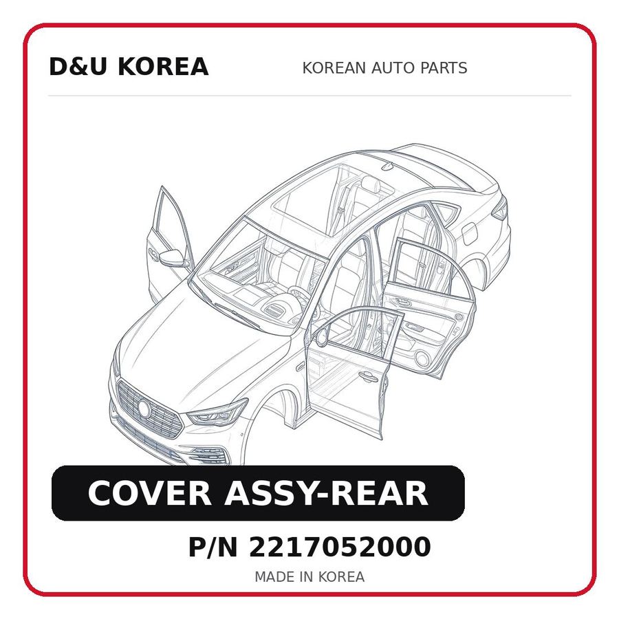 COVER ASSY-REAR