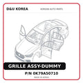 GRILLE ASSY-DUMMY