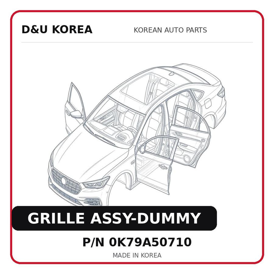 GRILLE ASSY-DUMMY