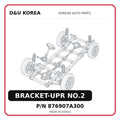 BRACKET-UPR NO.2