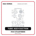TUBE ASSY-SUCTION