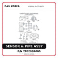 SENSOR & PIPE ASSY