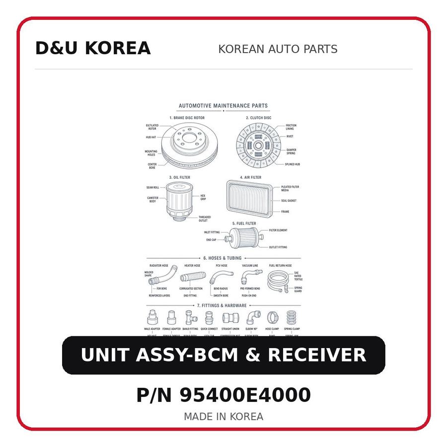 UNIT ASSY-BCM & RECEIVER