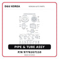 PIPE & TUBE ASSY