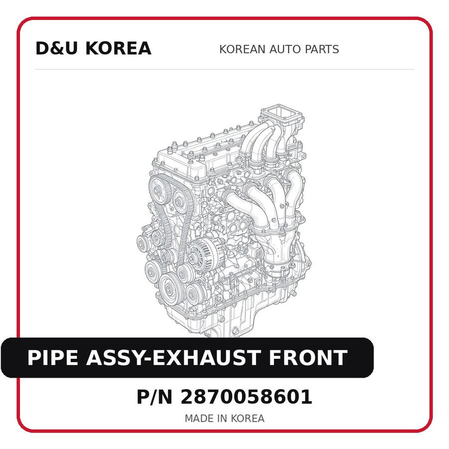 PIPE ASSY-EXHAUST FRONT