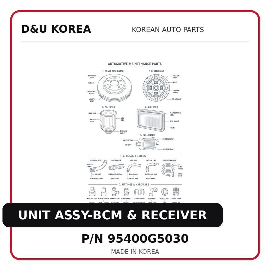 UNIT ASSY-BCM & RECEIVER