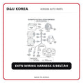 EXTN WIRING HARNESS-S/BELT,RH