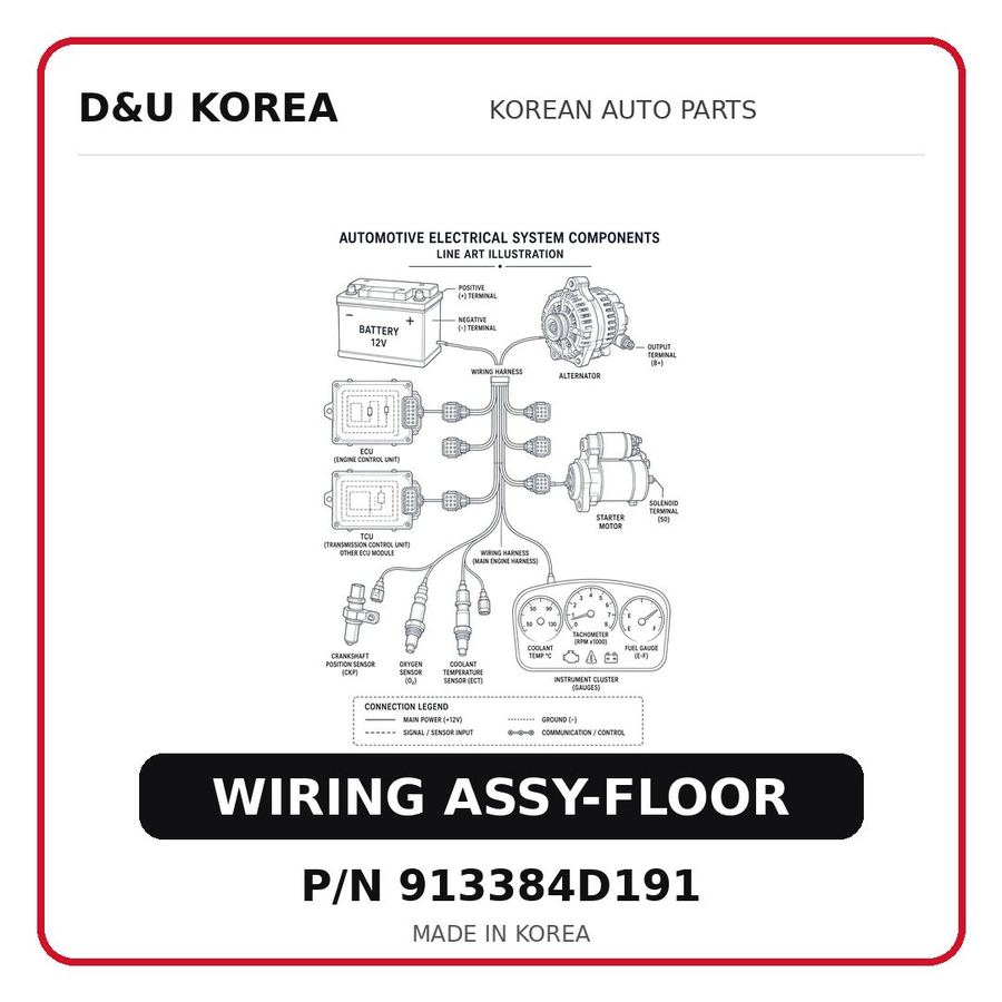 WIRING ASSY-FLOOR