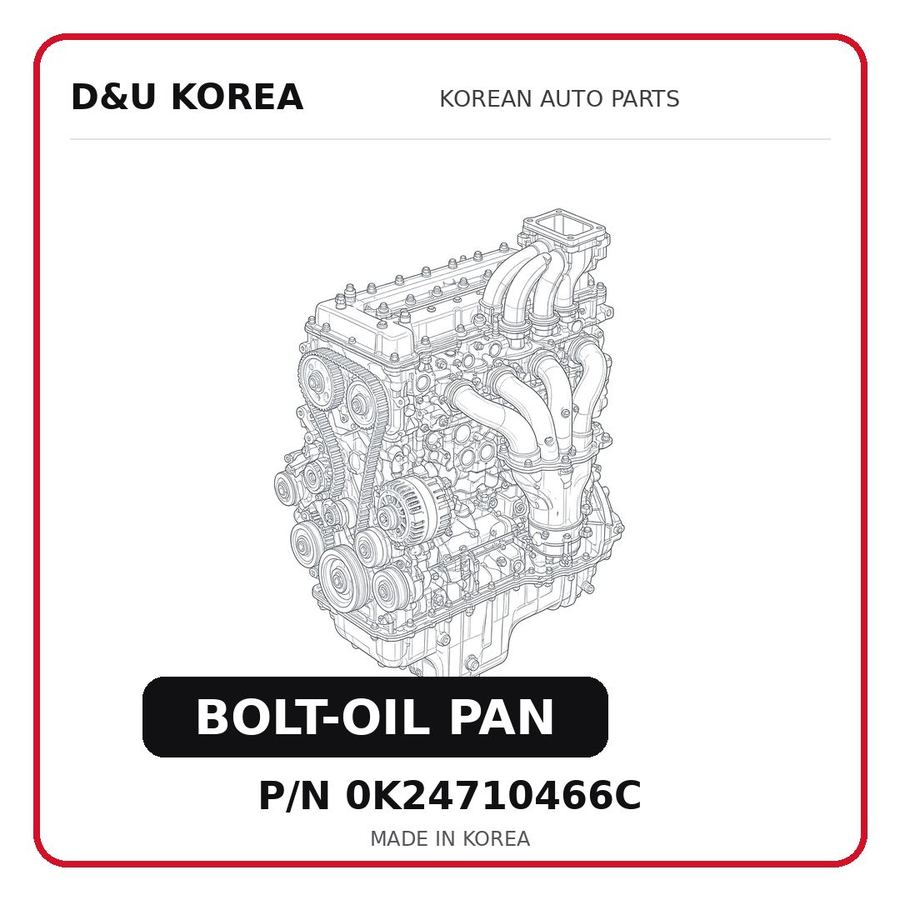 BOLT-OIL PAN