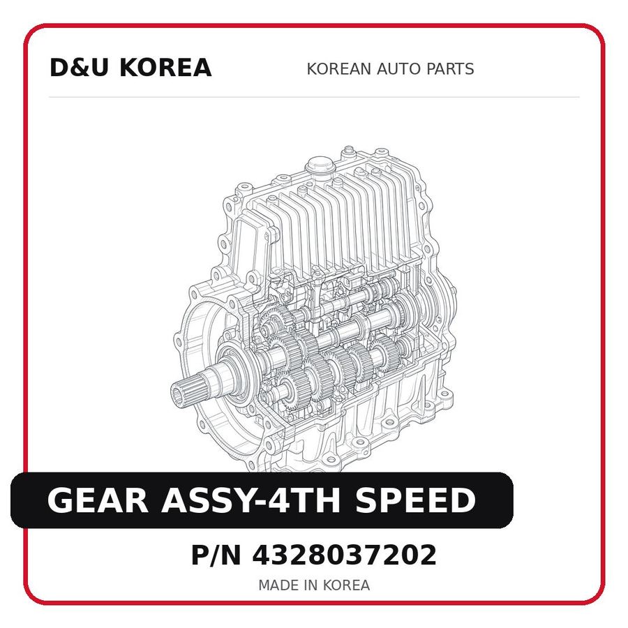 GEAR ASSY-4TH SPEED
