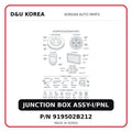 JUNCTION BOX ASSY-I/PNL