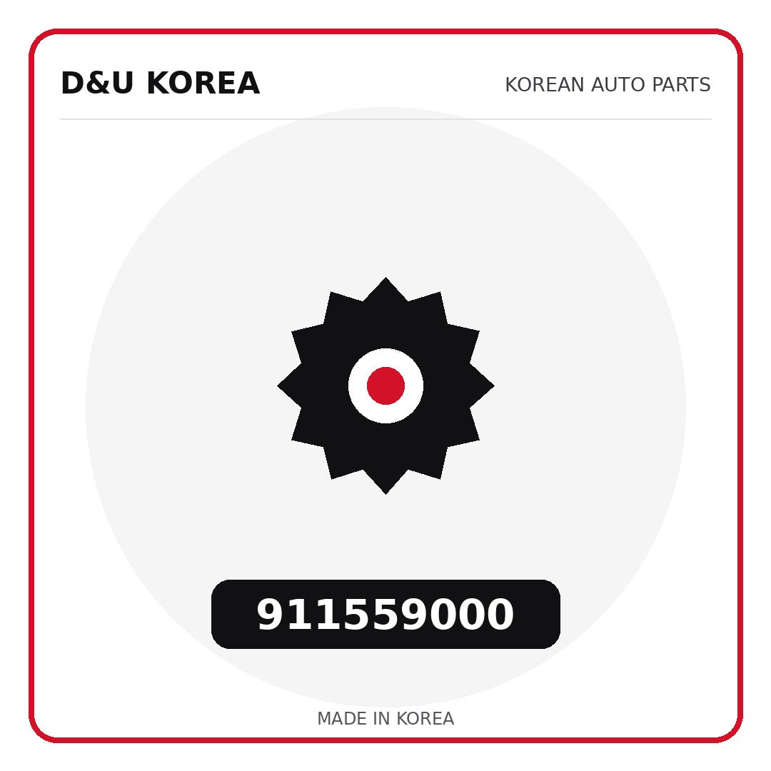 Genuine Mobis 911559000  for Korean vehicles | D&U Korea