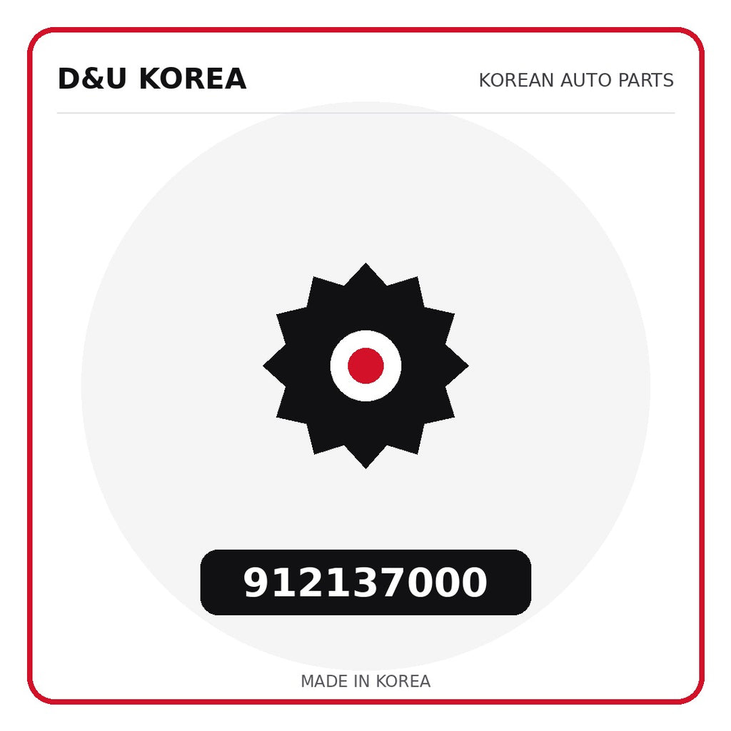 Genuine Mobis 912137000  for Korean vehicles | D&U Korea