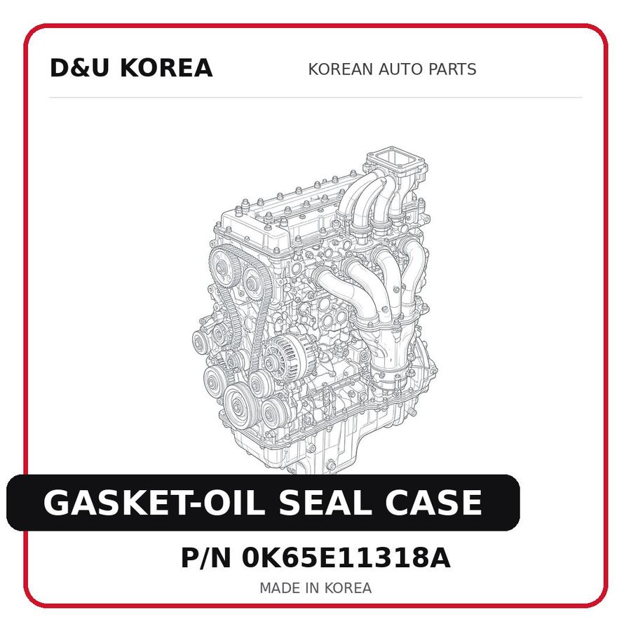 GASKET-OIL SEAL CASE