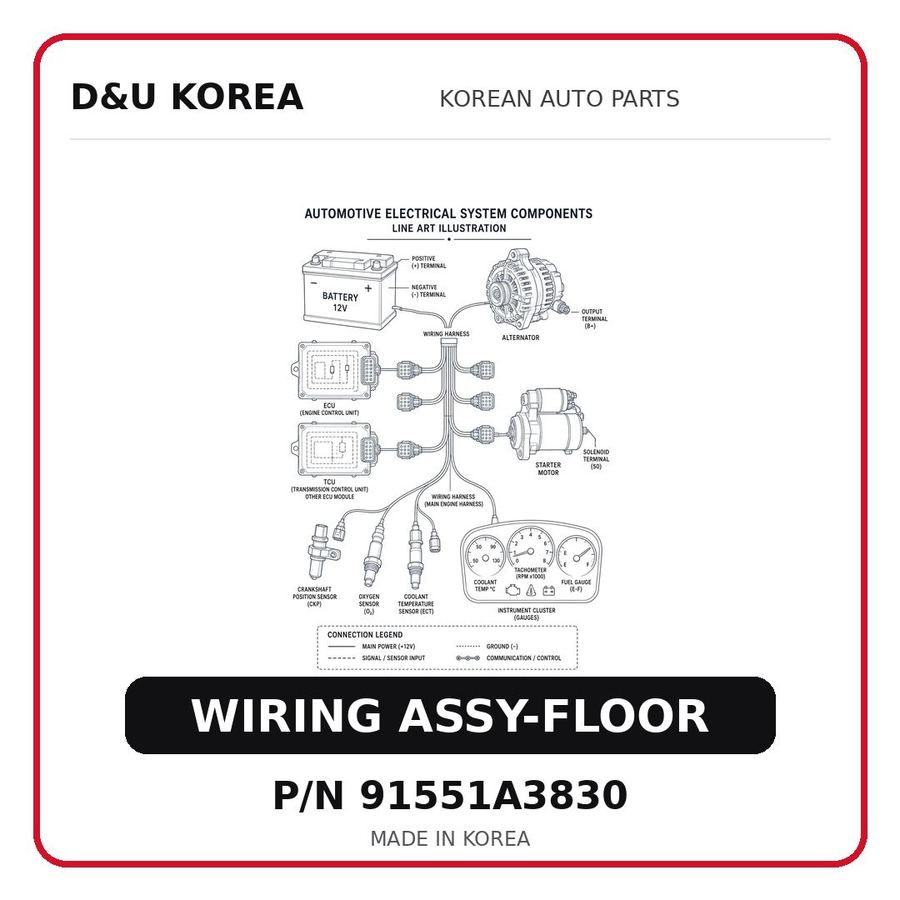 WIRING ASSY-FLOOR