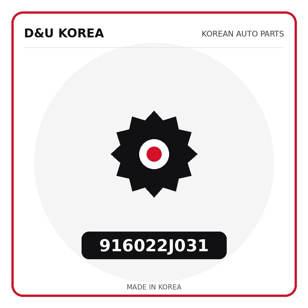 Genuine Mobis 916022J031  for Korean vehicles | D&U Korea