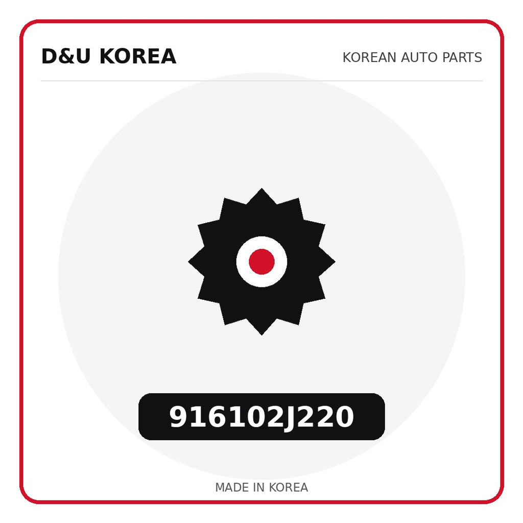 Genuine Mobis 916102J220  for Korean vehicles | D&U Korea