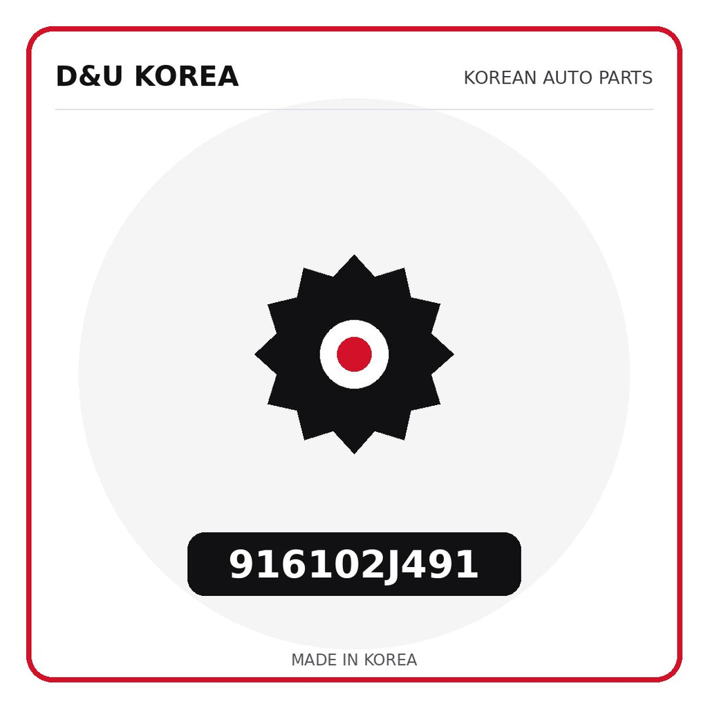 Genuine Mobis 916102J491  for Korean vehicles | D&U Korea