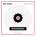 Genuine Mobis 916102J491  for Korean vehicles | D&U Korea