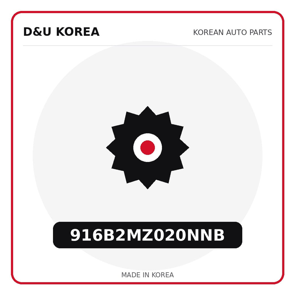 Genuine Mobis 916B2MZ020NNB  for Korean vehicles | D&U Korea
