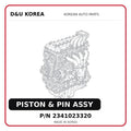 PISTON & PIN ASSY