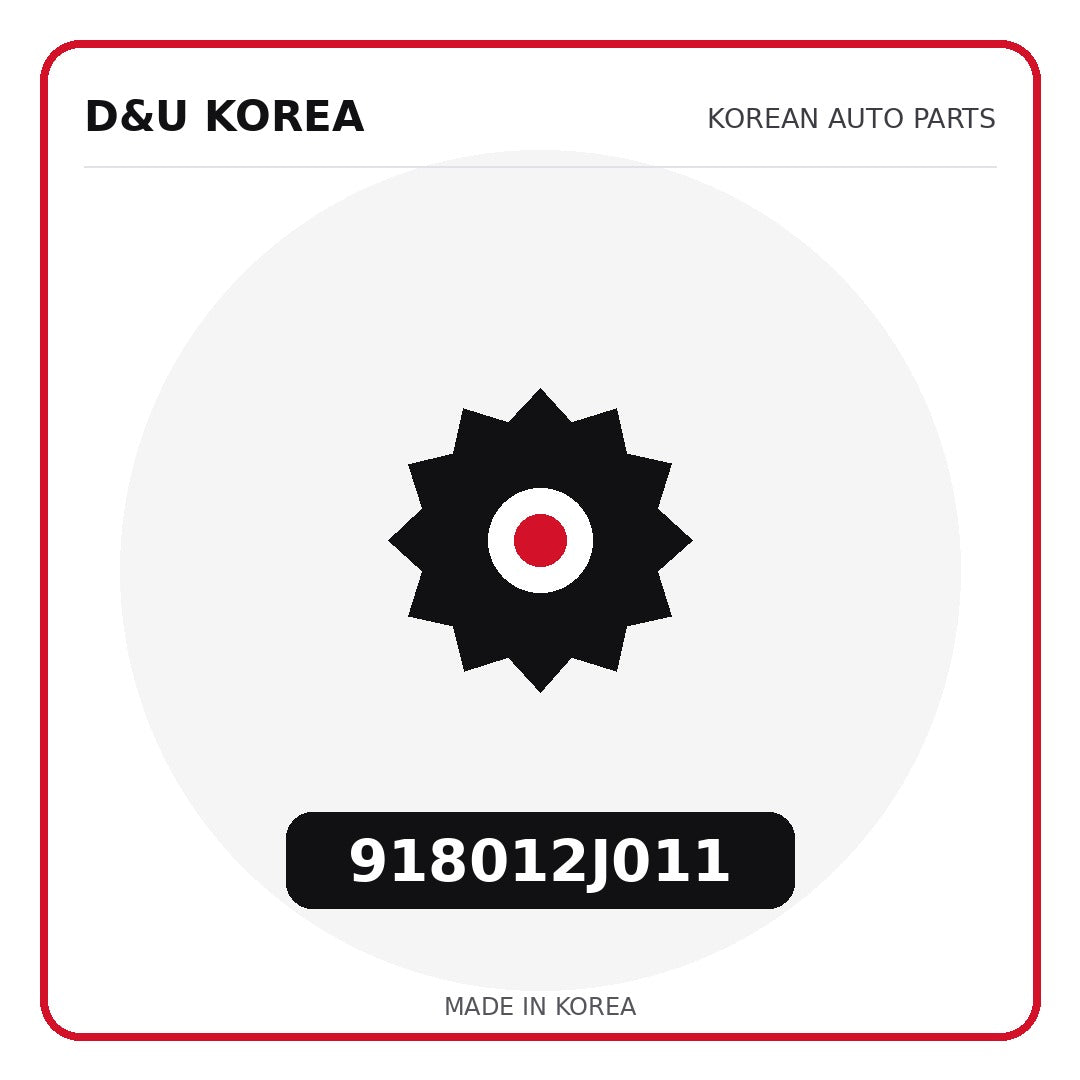Genuine Mobis 918012J011  for Korean vehicles | D&U Korea