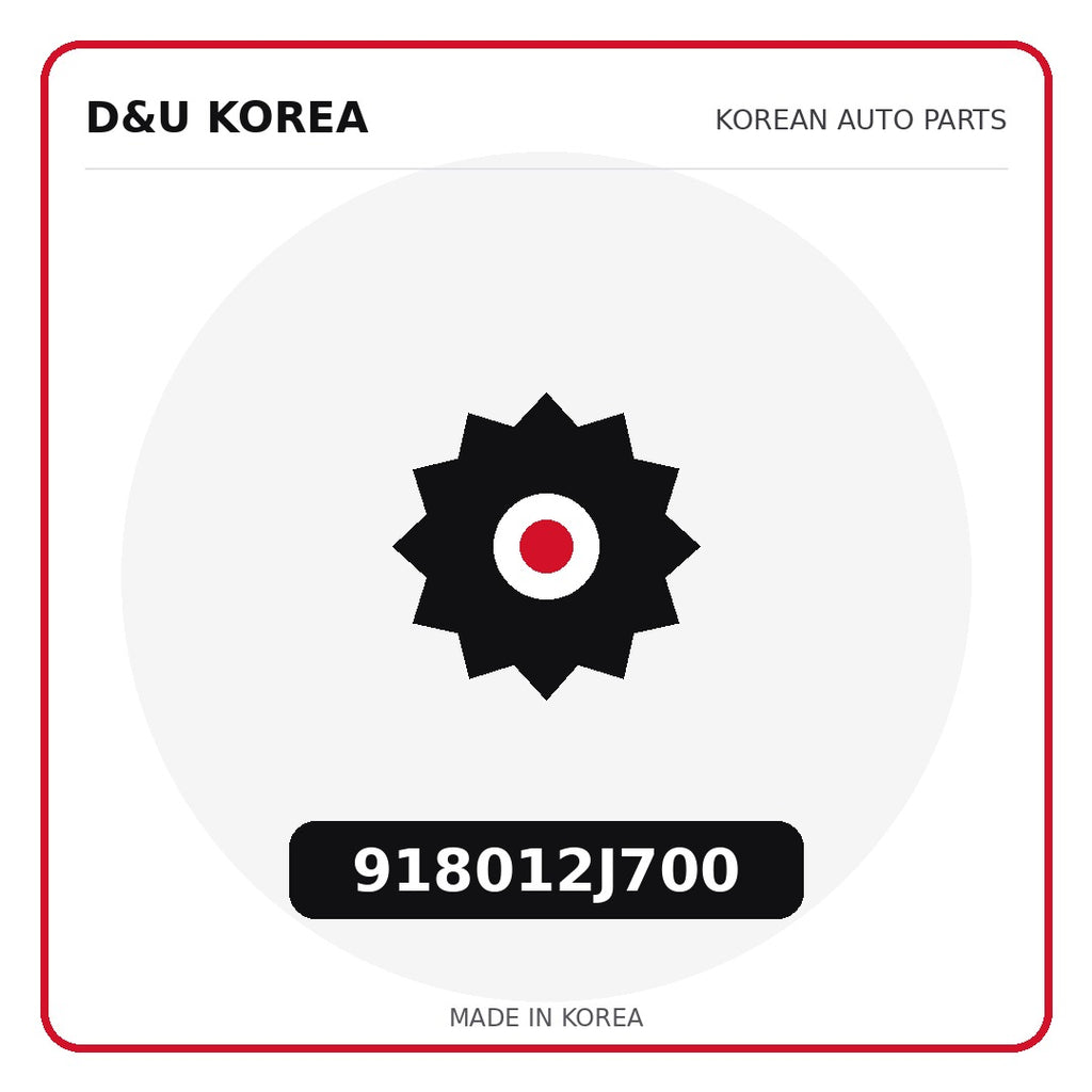 Genuine Mobis 918012J700  for Korean vehicles | D&U Korea