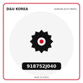 Genuine Mobis 918752J040  for Korean vehicles | D&U Korea