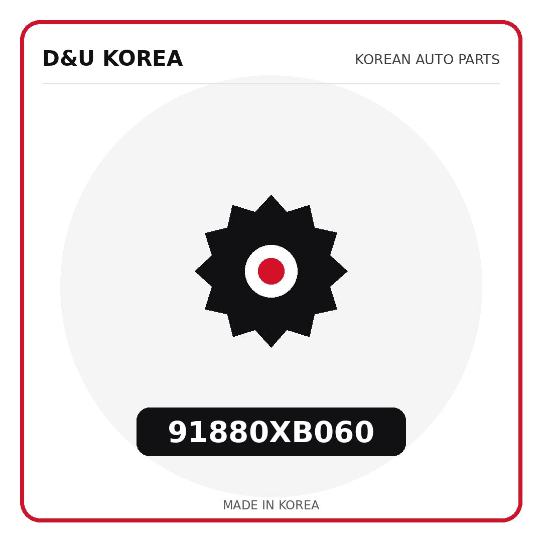 Genuine Mobis 91880XB060  for Korean vehicles | D&U Korea