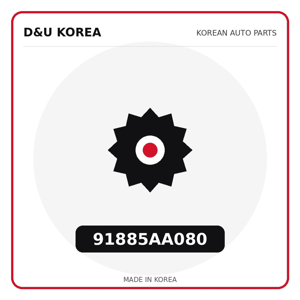 Genuine Mobis 91885AA080  for Korean vehicles | D&U Korea