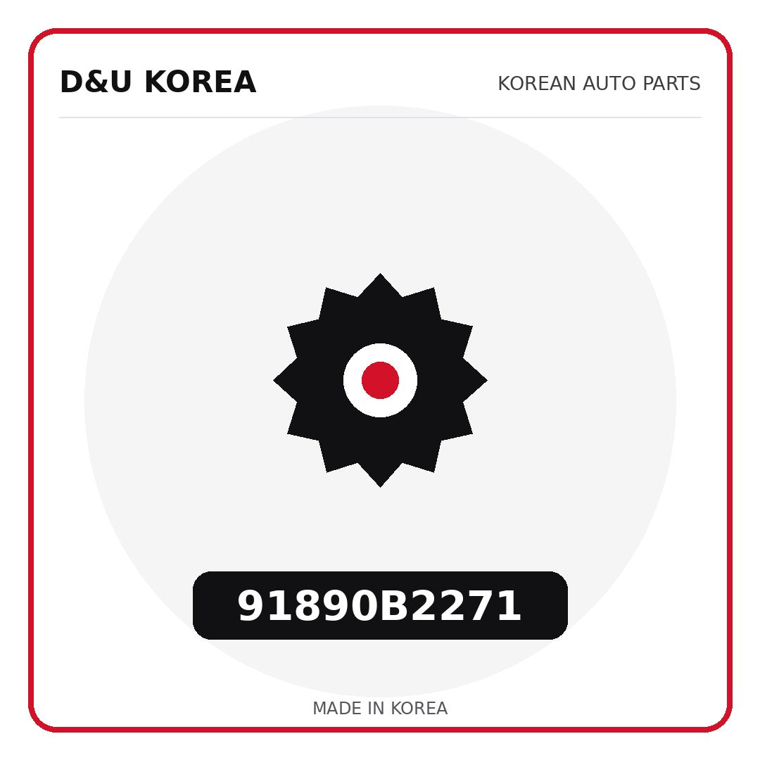 Genuine Mobis 91890B2271  for Korean vehicles | D&U Korea