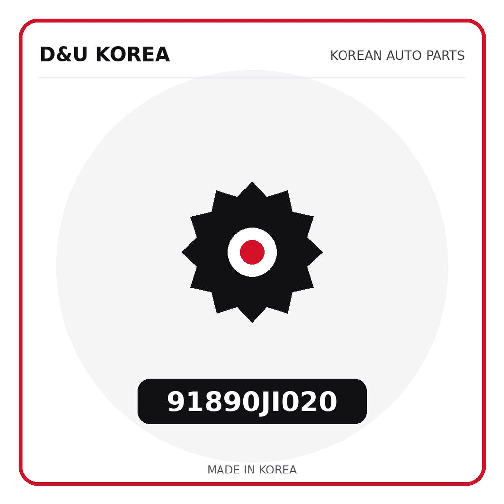 Genuine Mobis 91890JI020  for Korean vehicles | D&U Korea