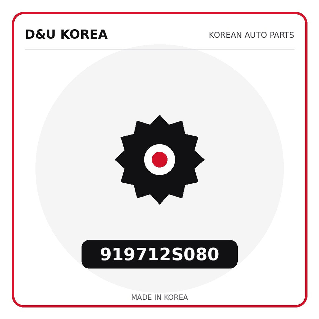 Genuine Mobis 919712S080  for Korean vehicles | D&U Korea