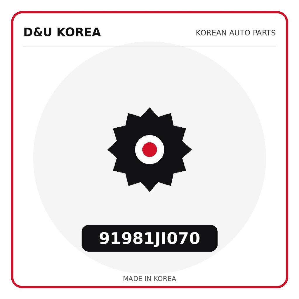Genuine Mobis 91981JI070  for Korean vehicles | D&U Korea