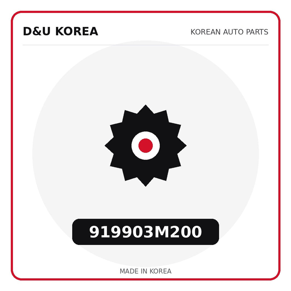 Genuine Mobis 919903M200  for Korean vehicles | D&U Korea
