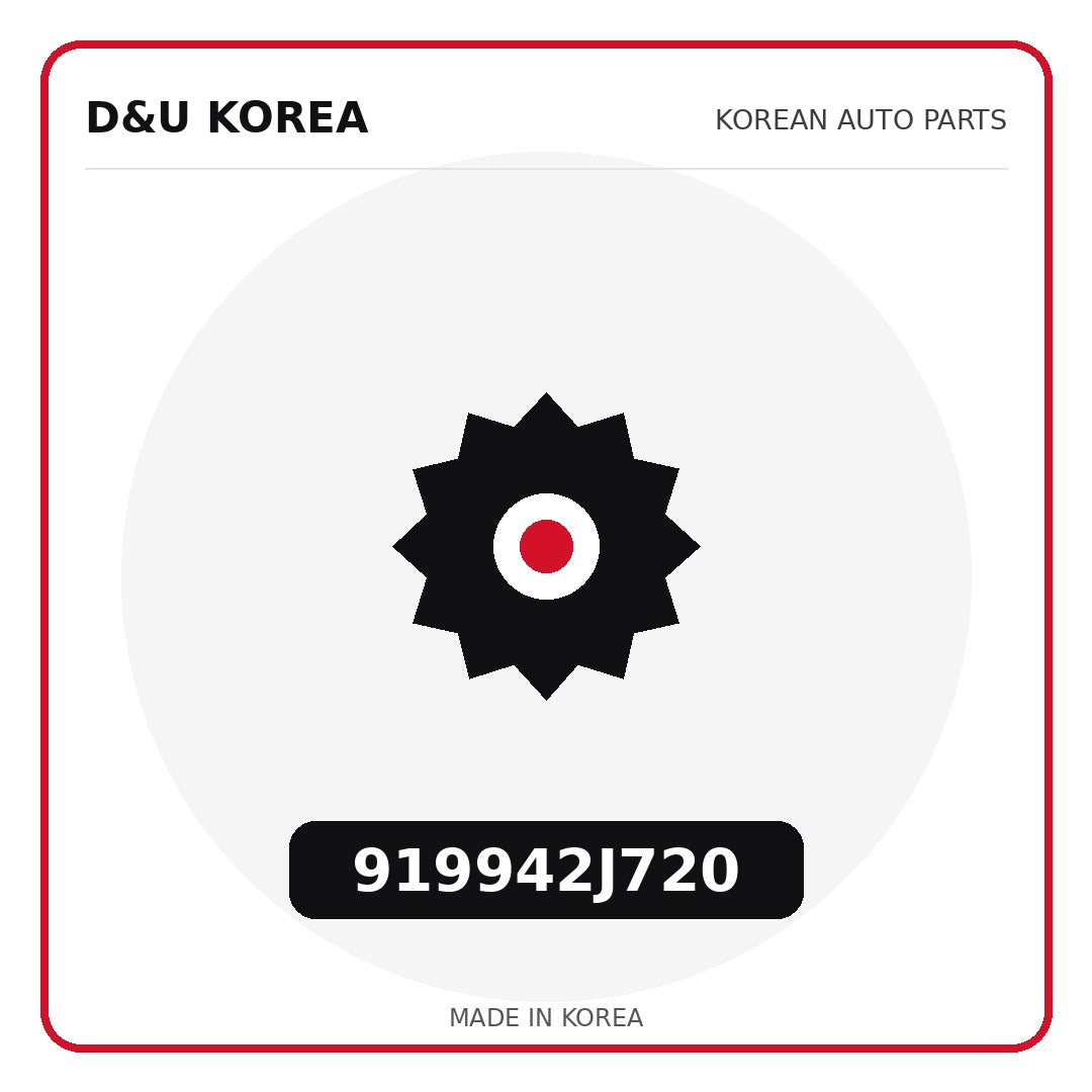 Genuine Mobis 919942J720  for Korean vehicles | D&U Korea