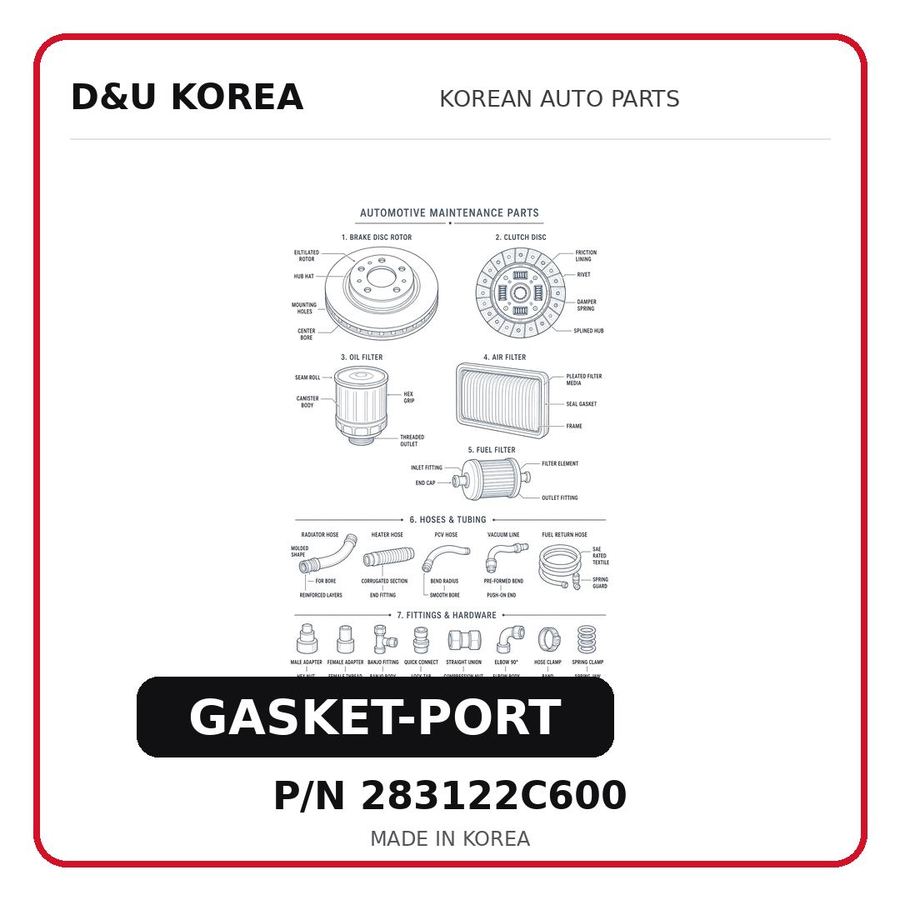 GASKET-PORT