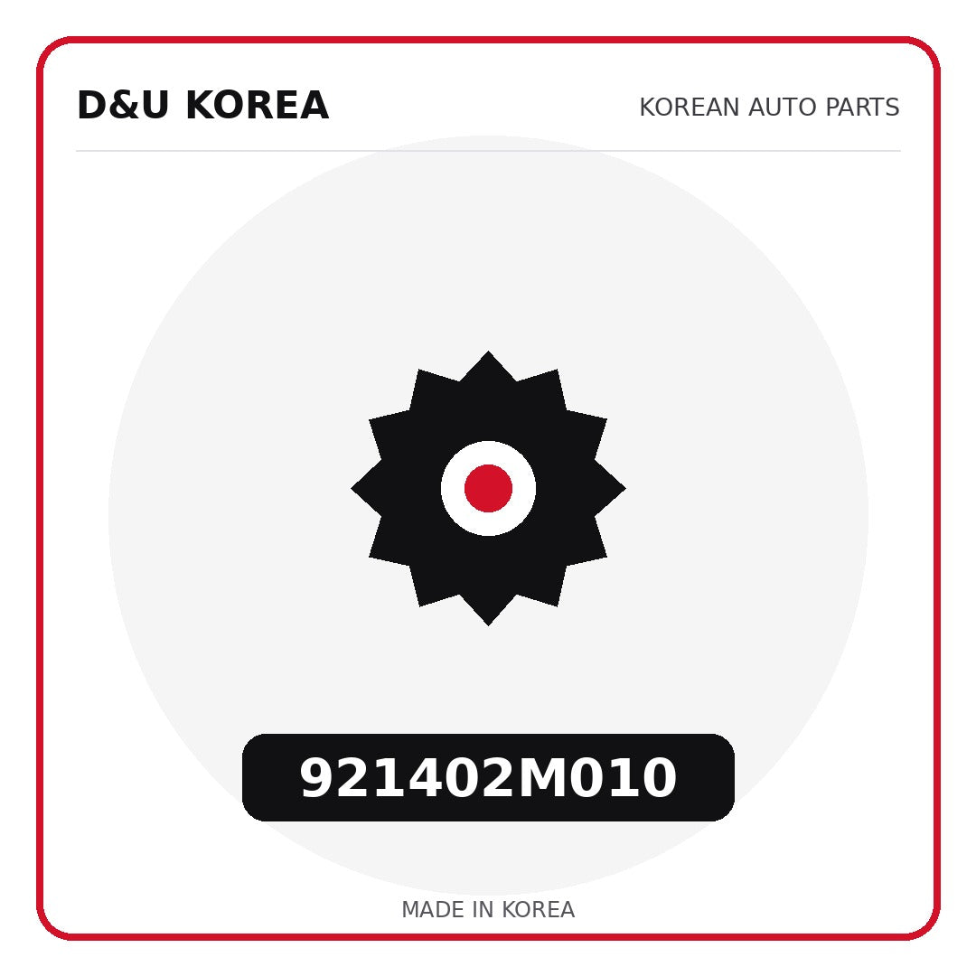 Genuine Mobis 921402M010  for Korean vehicles | D&U Korea