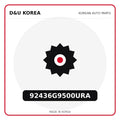 Genuine Mobis 92436G9500URA  for Korean vehicles | D&U Korea