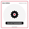 Genuine Mobis 92436T6000NRB  for Korean vehicles | D&U Korea