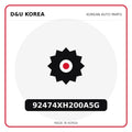 Genuine Mobis 92474XH200A5G  for Korean vehicles | D&U Korea