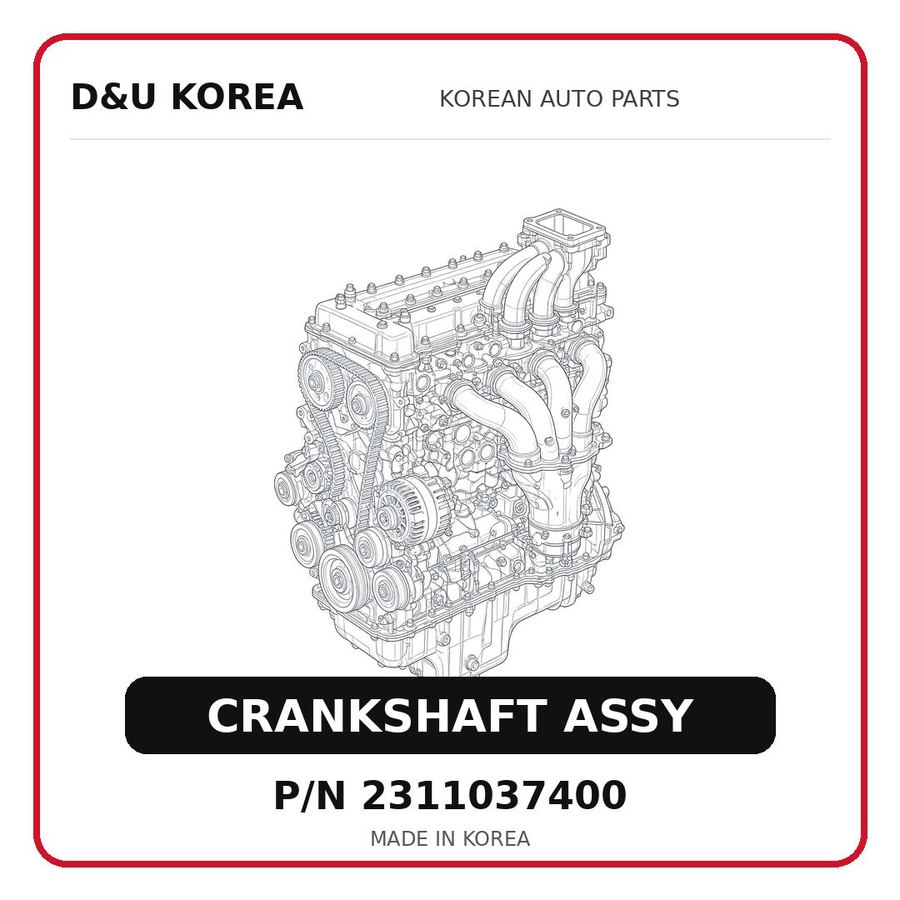 CRANKSHAFT ASSY