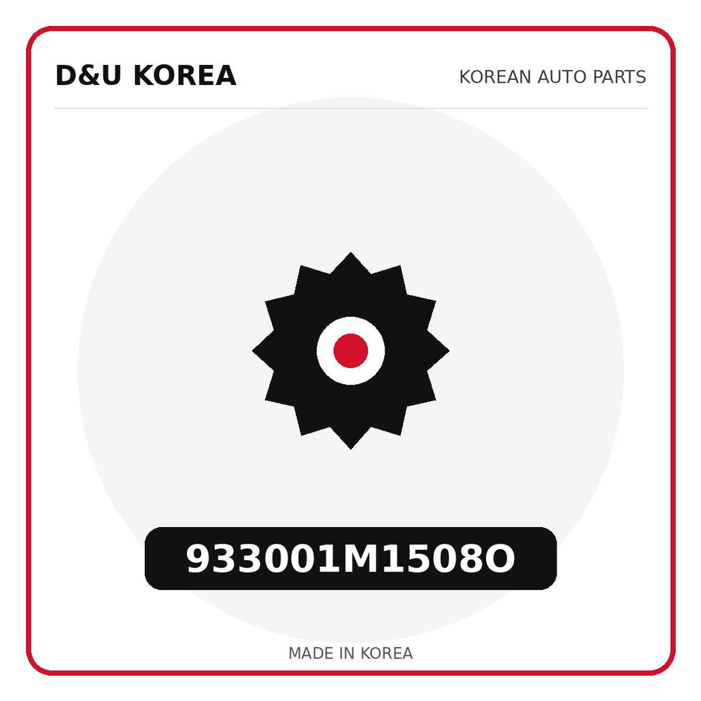 Genuine Mobis 933001M1508O  for Korean vehicles | D&U Korea
