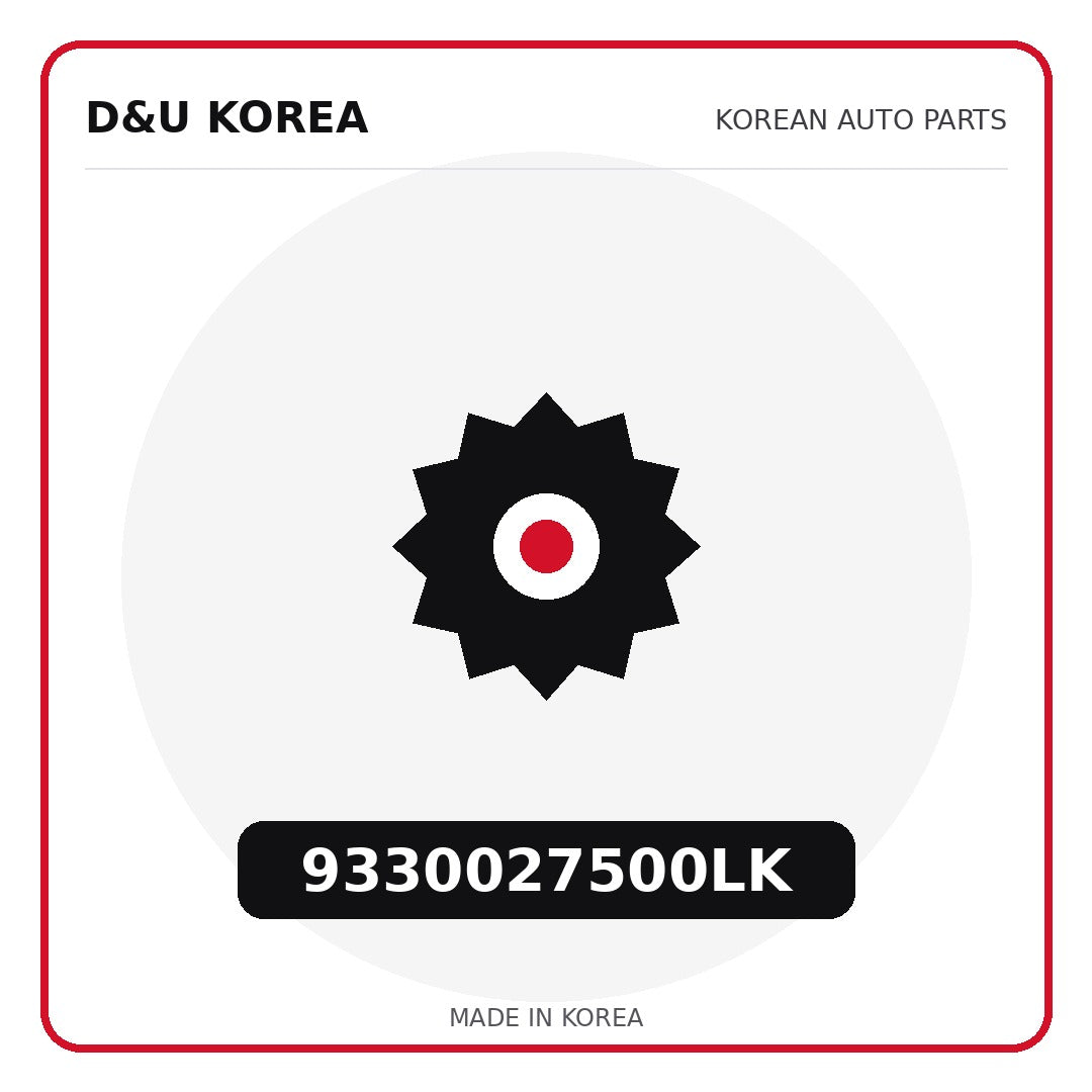 Genuine Mobis 9330027500LK  for Korean vehicles | D&U Korea