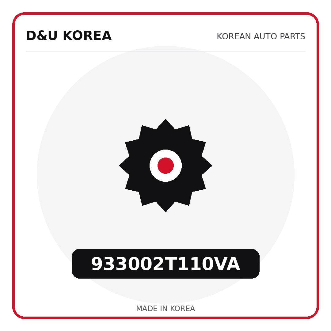 Genuine Mobis 933002T110VA  for Korean vehicles | D&U Korea