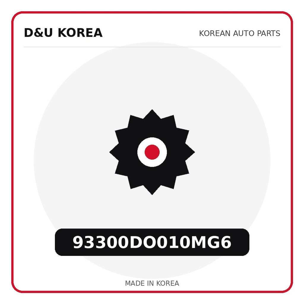Genuine Mobis 93300DO010MG6  for Korean vehicles | D&U Korea