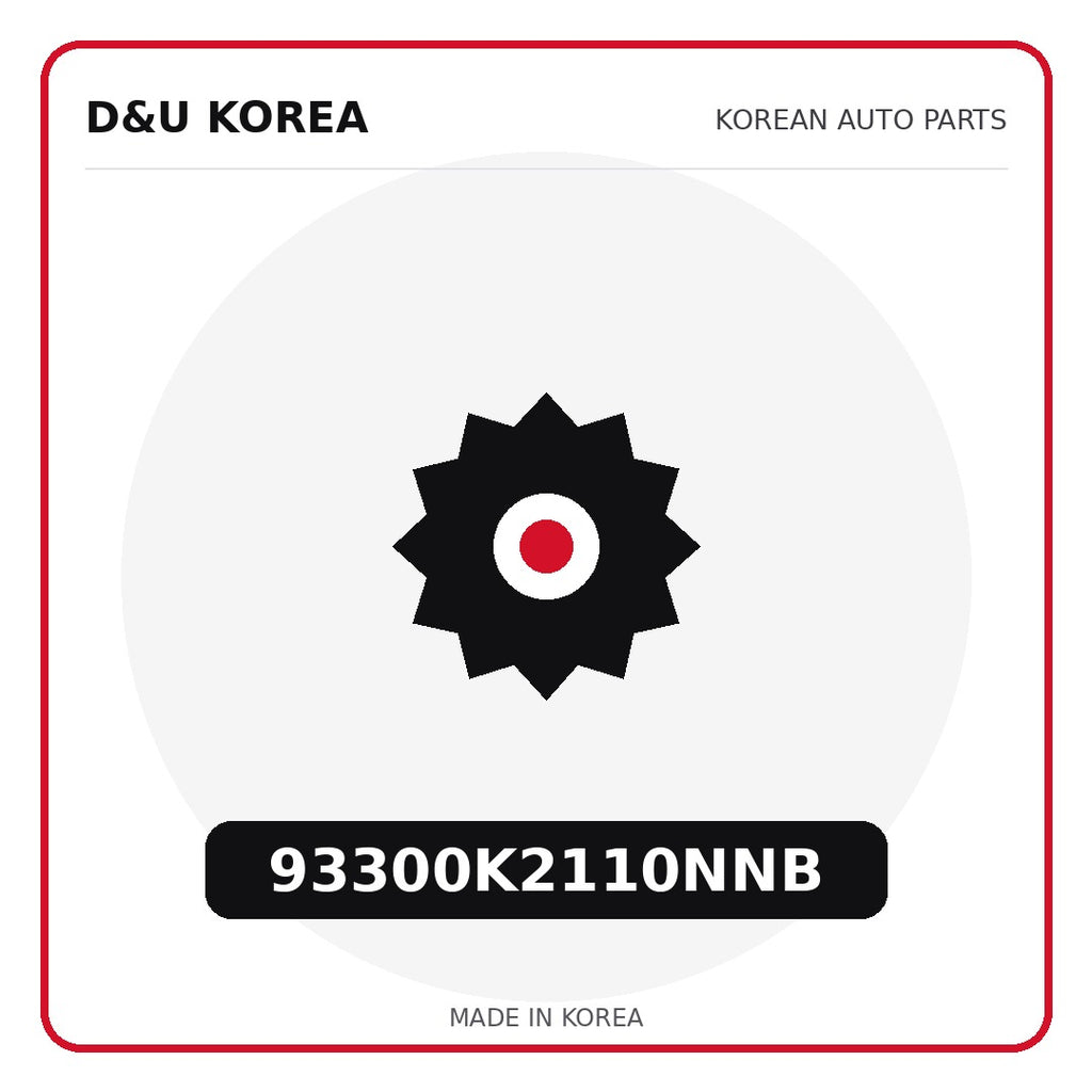 Genuine Mobis 93300K2110NNB  for Korean vehicles | D&U Korea